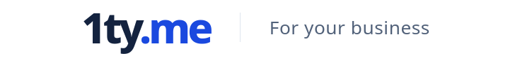 1ty.me | For your business